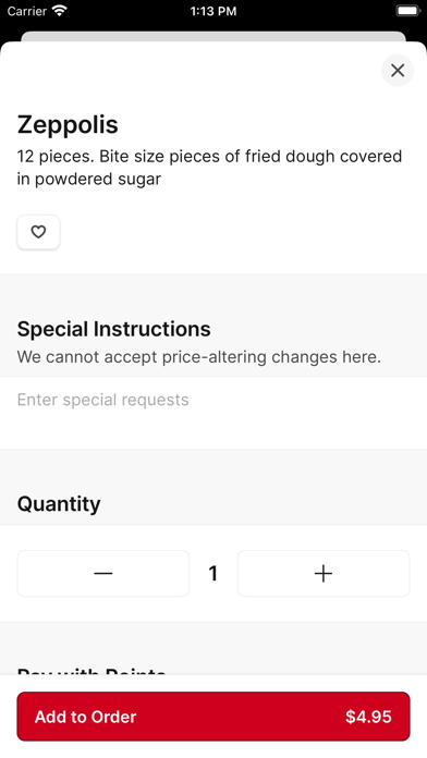 Screenshot 4 of Brooklyn Joe's Pizza App