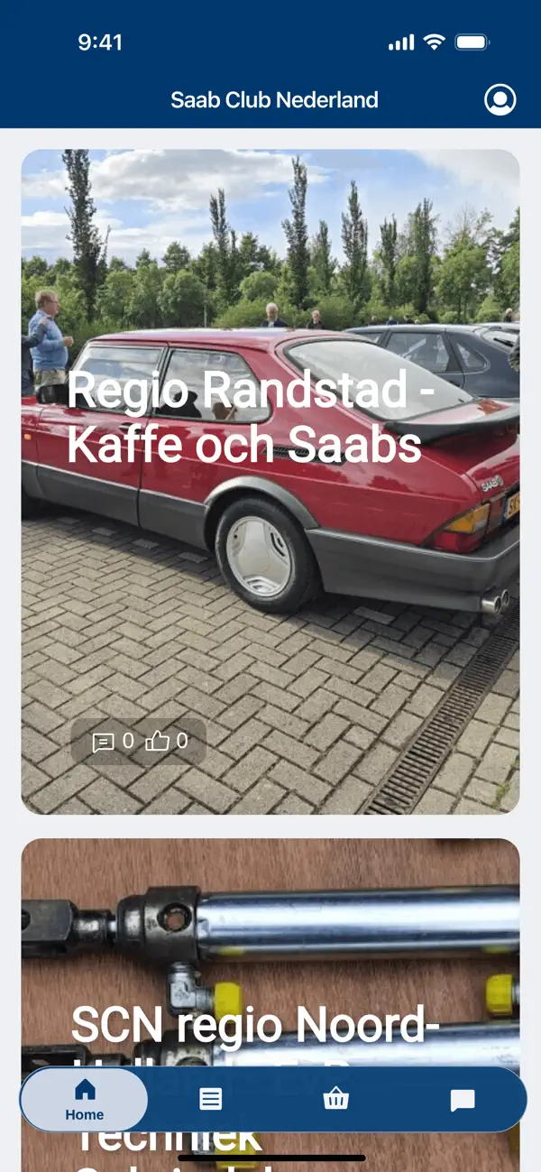 Screenshot #2 pour Saab Club Nederland
