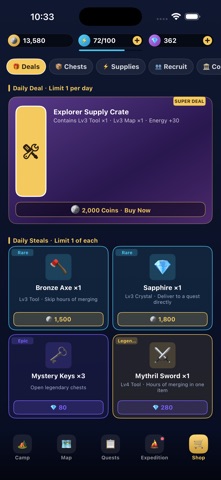 Treasure Journey iPhone screenshot 5