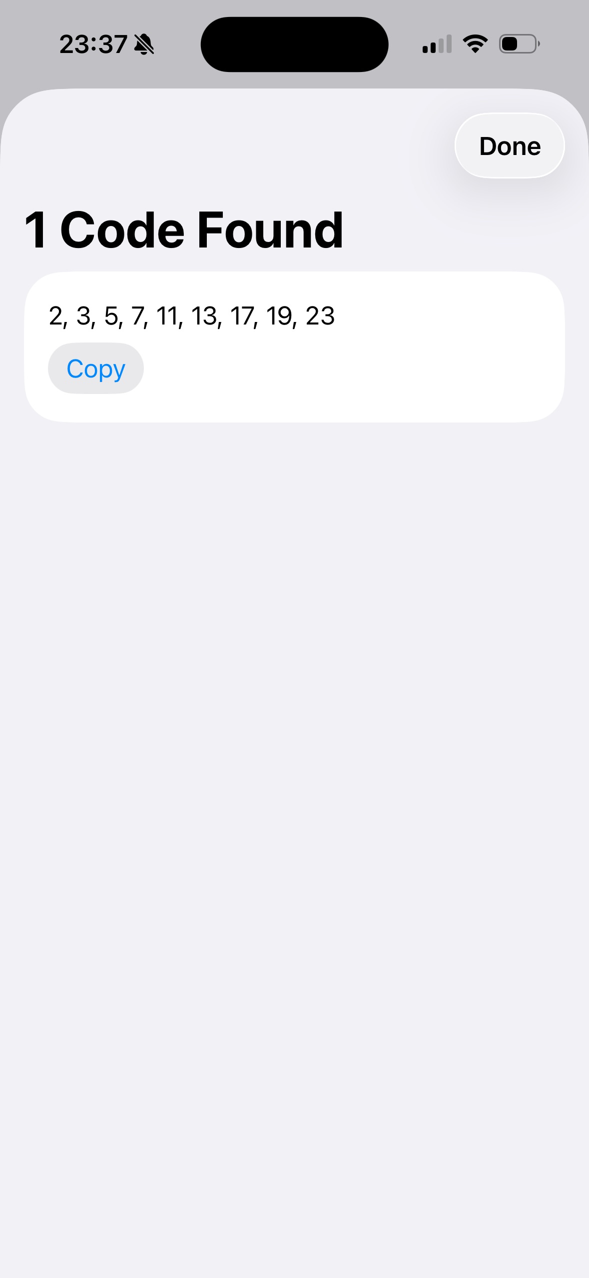 Screenshot 1 of QR Import