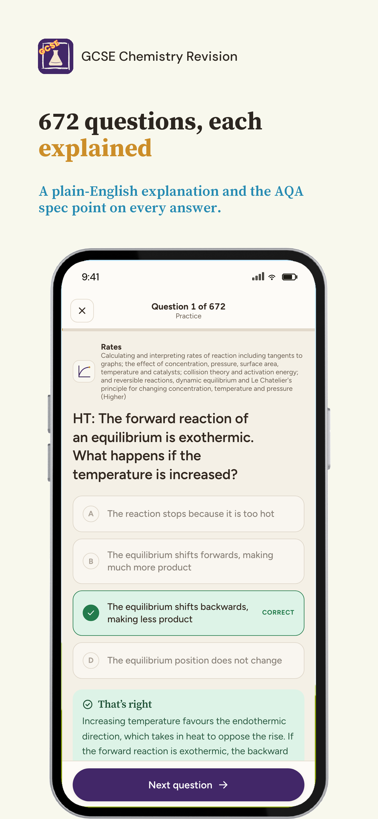 GCSE Chemistry Exam Revision screenshot 5