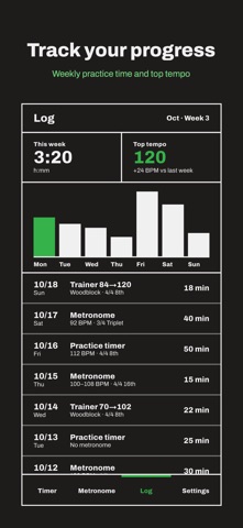 Pomonome - metronome&timer screenshot 8