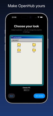 Open Hub: File Browser Screenshot 1 of 5