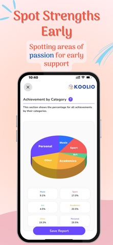 Koolio: Child Achievement Hub Screenshot 6 of 10