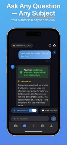 AI Homework Helper - Apex AI iPhone screenshot
