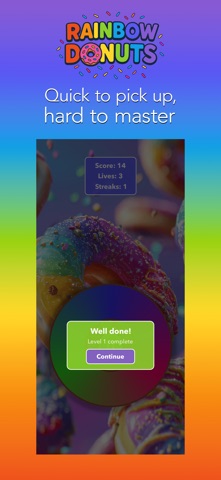 Rainbow Donuts Screenshot 4 of 4