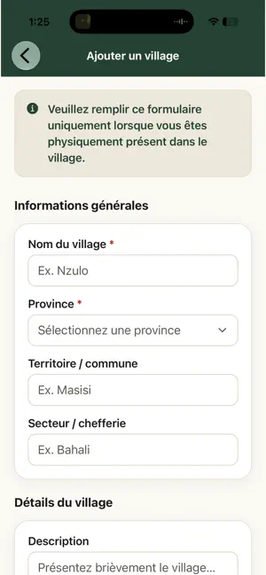 VillageMap RDC screenshot 4