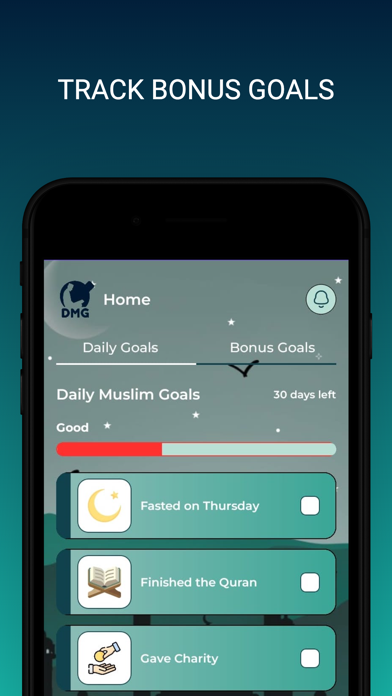 Daily Muslim Goals Screenshot