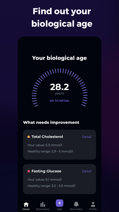 Screenshot #2 pour Anti Age Club - Longevity app