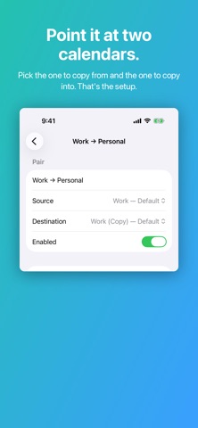 Calendar Mirror screenshot 3