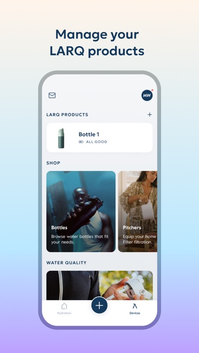 LARQ iPhone screenshot 5 - Lifestyle app