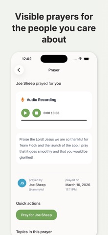 Flock - Pray with Friends Screenshot 2 of 7