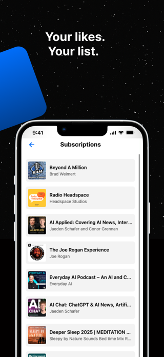 Jupiter: Podcast App Screenshot 2 of 4
