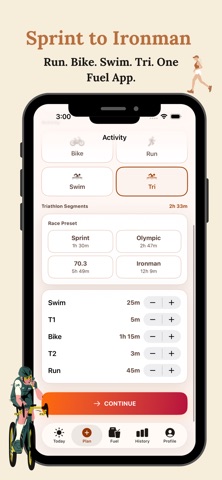 Marathon Nutrition & Fuel Plan screenshot