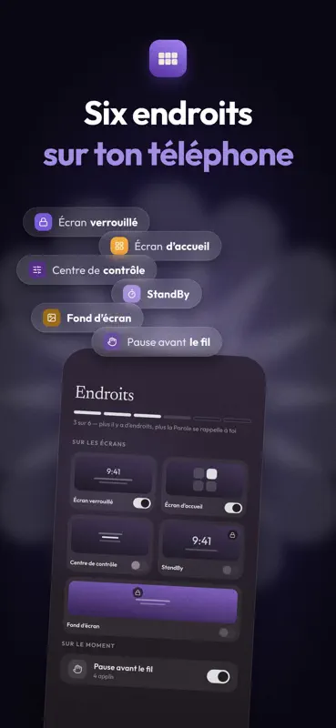 Verset du Jour : Bible Widget screenshot 3 of 7