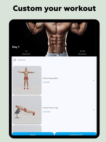 Home Workout - Fit At Home iPad screenshot