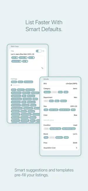 Measure & Sell Clothes-Klothes screenshot 2