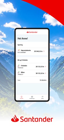 Santander Mobilbank Screenshot 1 of 5