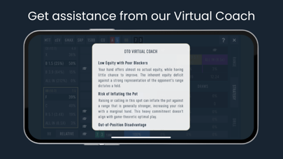 DTO MTT - GTO Poker Trainer screenshot