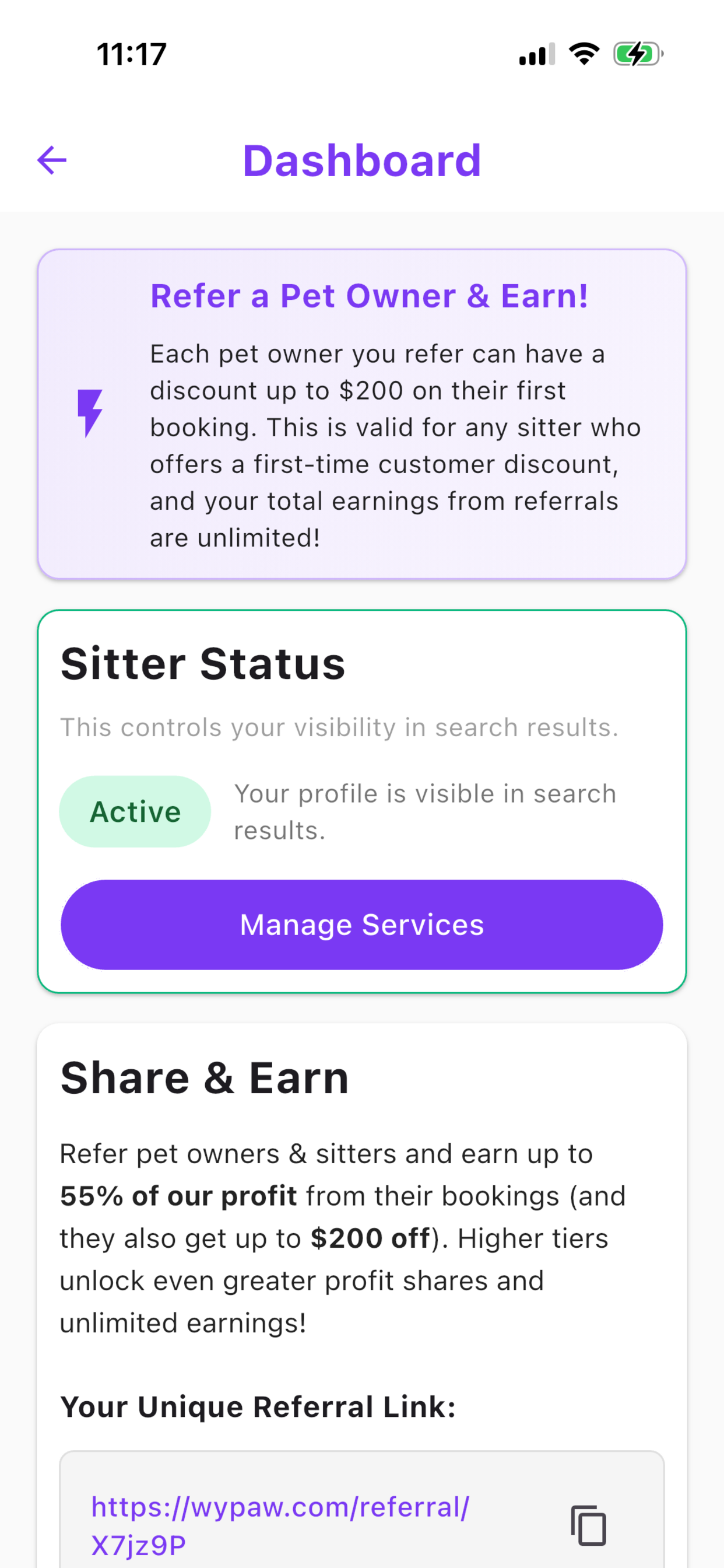 WyPaw - ZERO Fee Pet Care