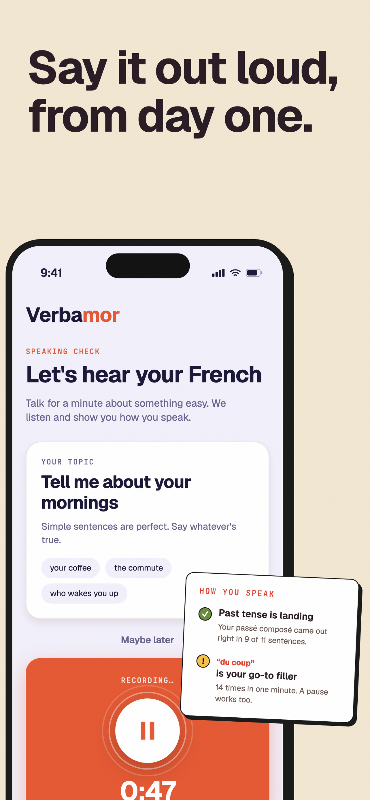 Learn Languages Fast: Verbamor screenshot 2