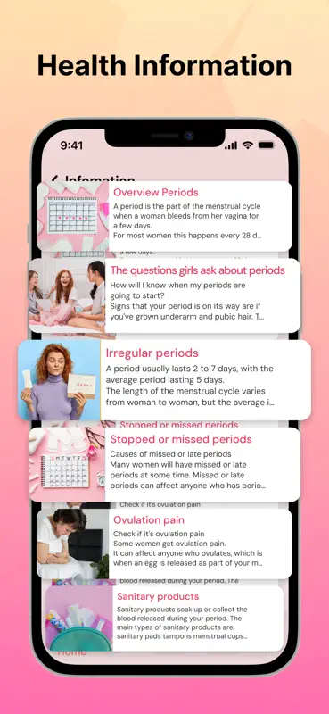 Pregnancy and Cycle Tracker screenshot 6 of 6