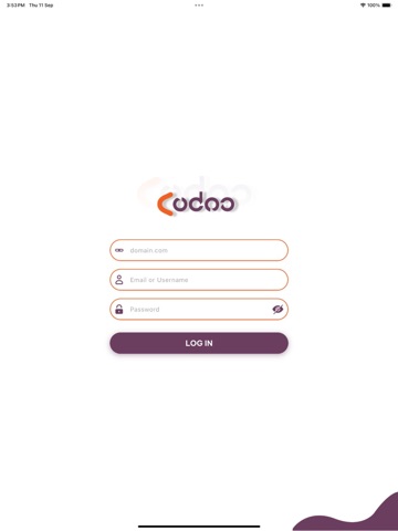 Kodoo Mobile iPad screenshot
