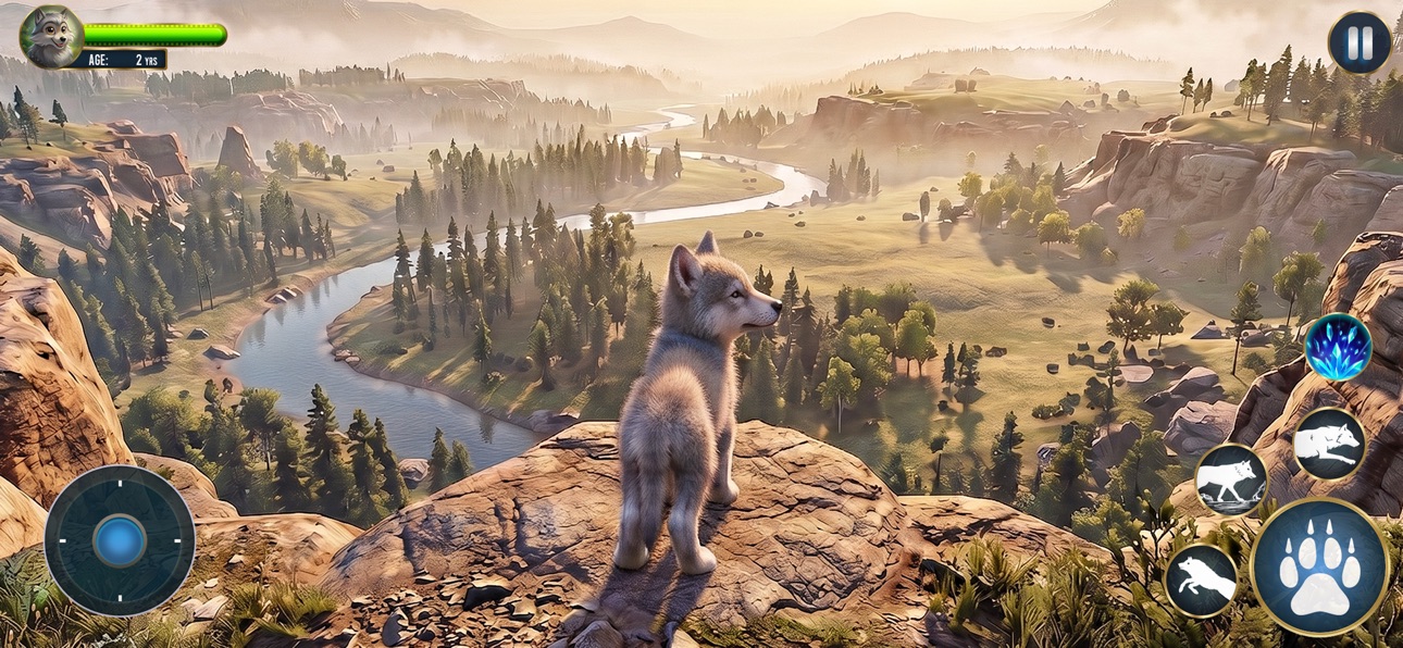 Screenshot 4 of Wild Pup: Forest Hunter