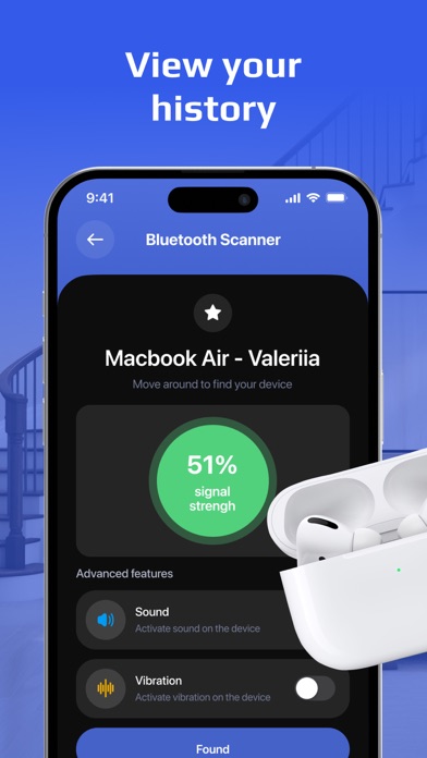 BLE Air Finder: Find Device Screenshot