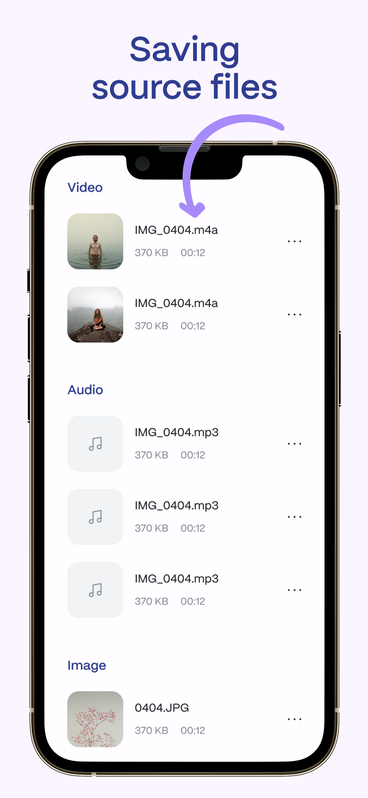 Audio Converter: MP3, MP4, AAC screenshot 3