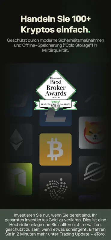etoro: Trade & Invest screenshot 4 of 8