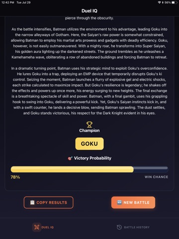 Duel IQ iPad screenshot