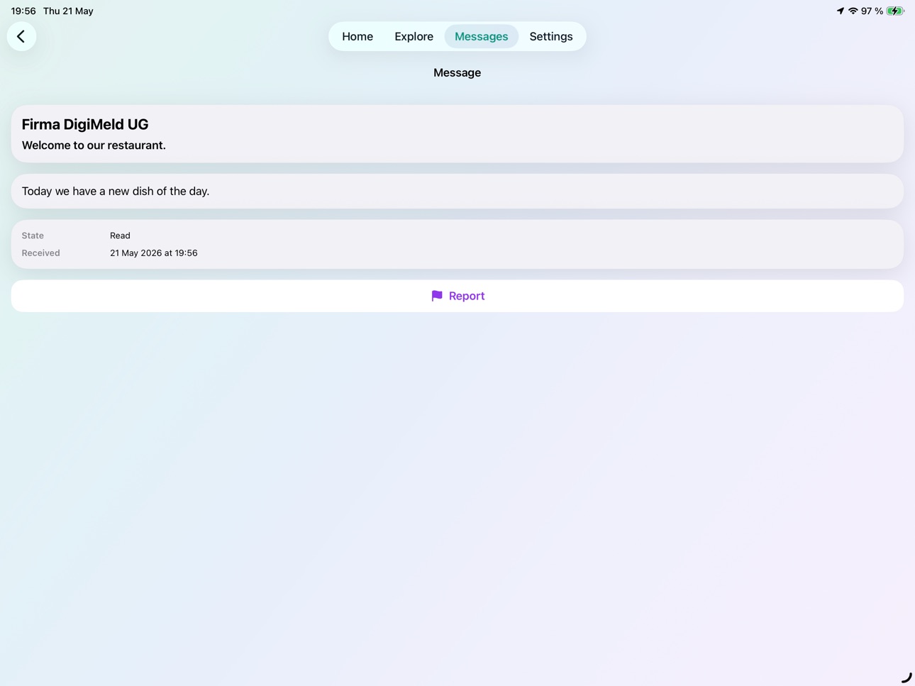 iPad screenshot