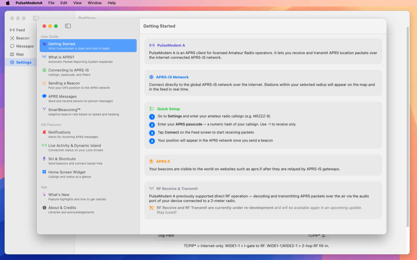 PulseModem A screenshot 26