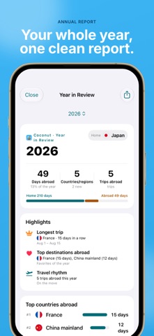 Coconut: Country Day Counter screenshot 6