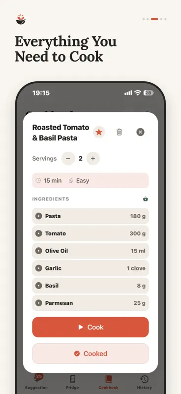 MealIdeas: What to Cook screenshot 3 of 5
