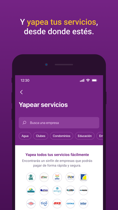 Yape Bolivia Screenshot
