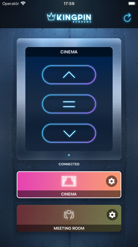 #1. Kingpin KP400A Control System (iOS) 由: Kingpin Screens