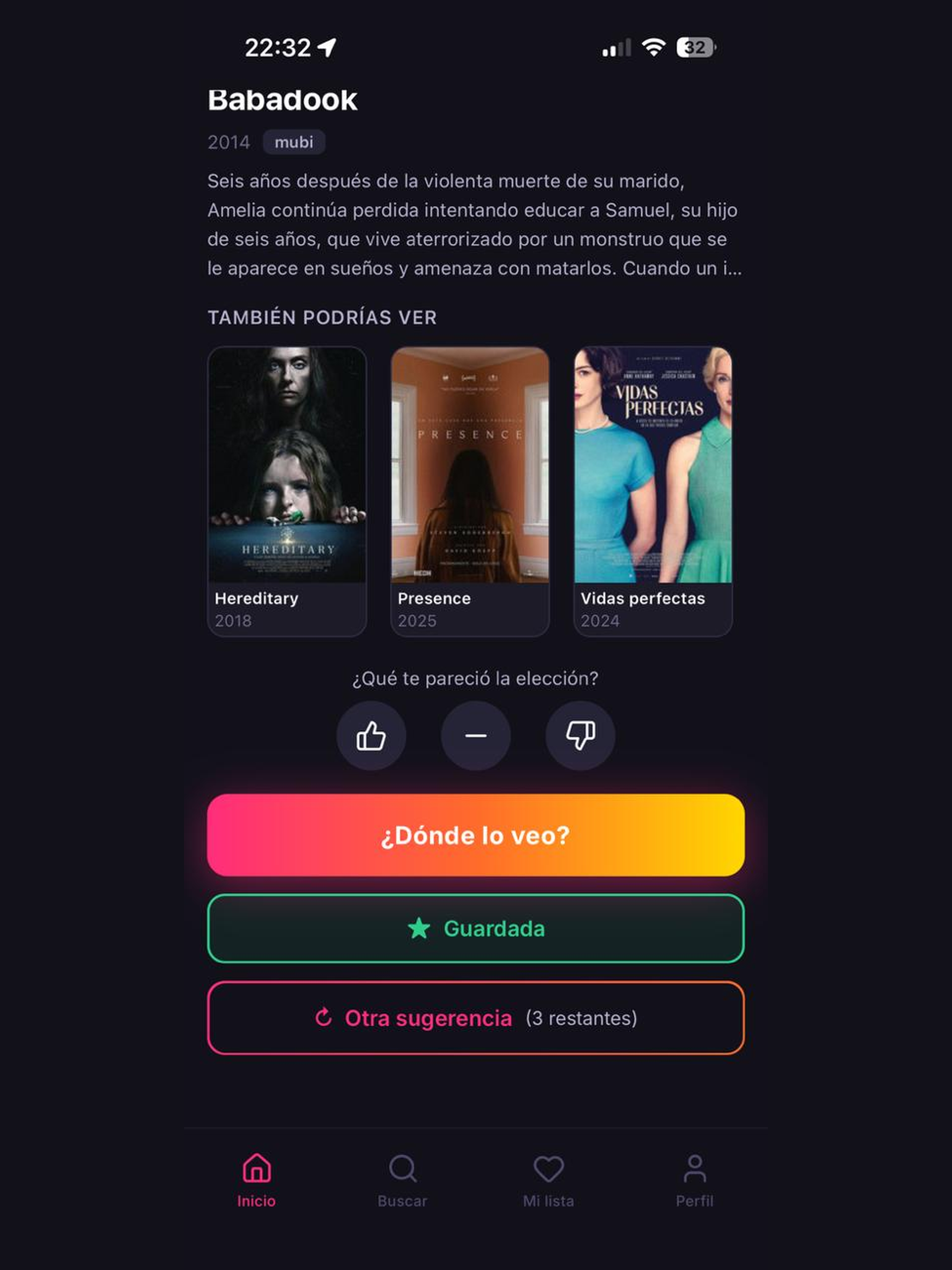 Moviefier: Qué película ver screenshot 12