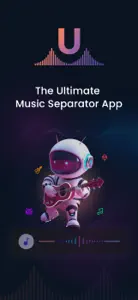 unMix: AI Music Separator screenshot #1 for iPhone