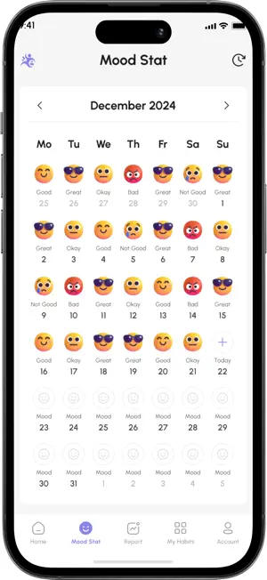 Habitly: Goal & Mood Tracker screenshot 2