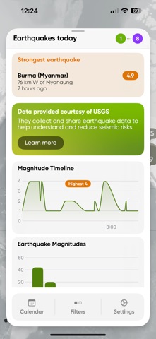 Seismic tracker Screenshot 4 of 7