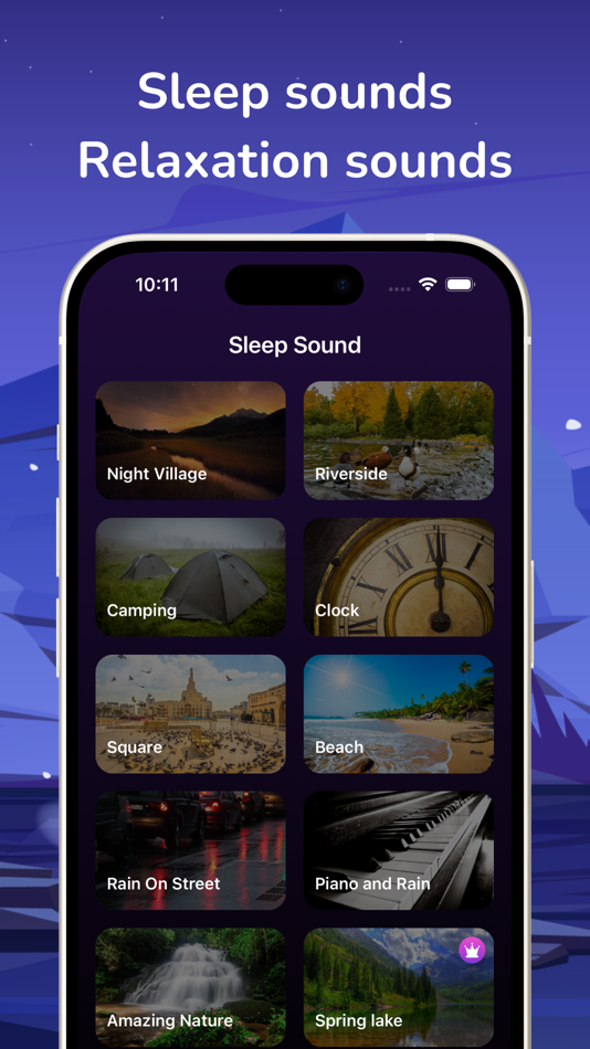 #3. Sleep Sound - Relaxing sound (iOS) 由: Dan Nguyen Ngoc Dan