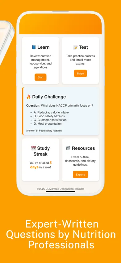 CDM Mastery: Dietary Manager screenshot 2