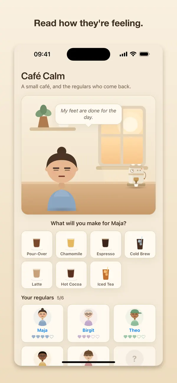 Screenshot #1 pour Café Calm