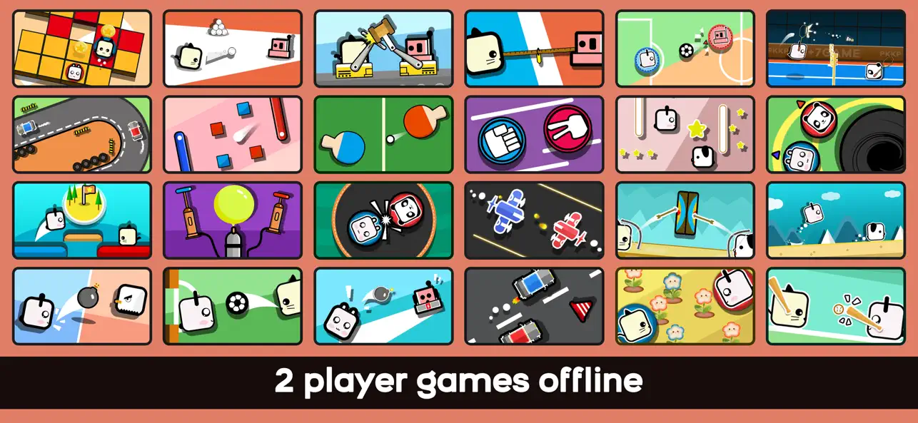 Screenshot #1 pour Jeux à deux - PKKP