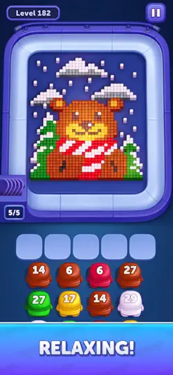 Pixel Pop! - Color Crush iPhone Screenshot 4