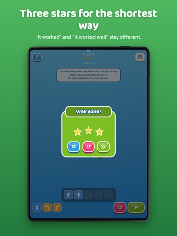 AlgoForKids: Code Puzzle iPad screenshot