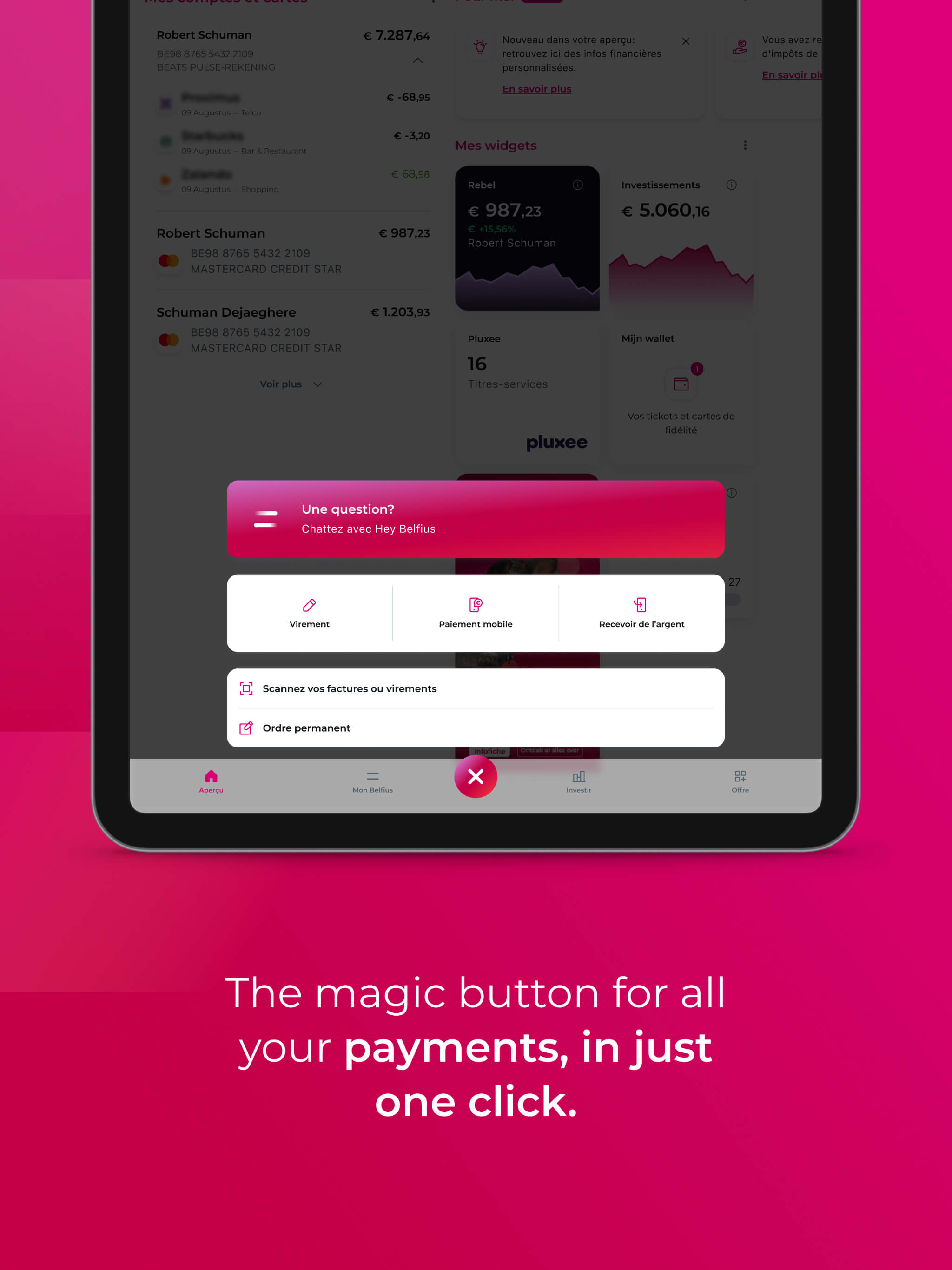 Belfius Mobile screenshot 9