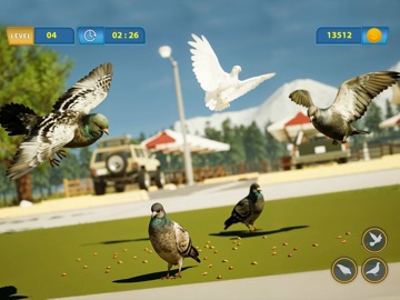 Pigeon Bird Flying Games 3D iPad screenshot